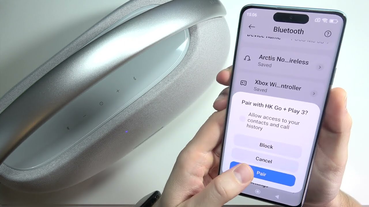 Harman Kardon Go+ Play 3: How to Connect to Android Phone
