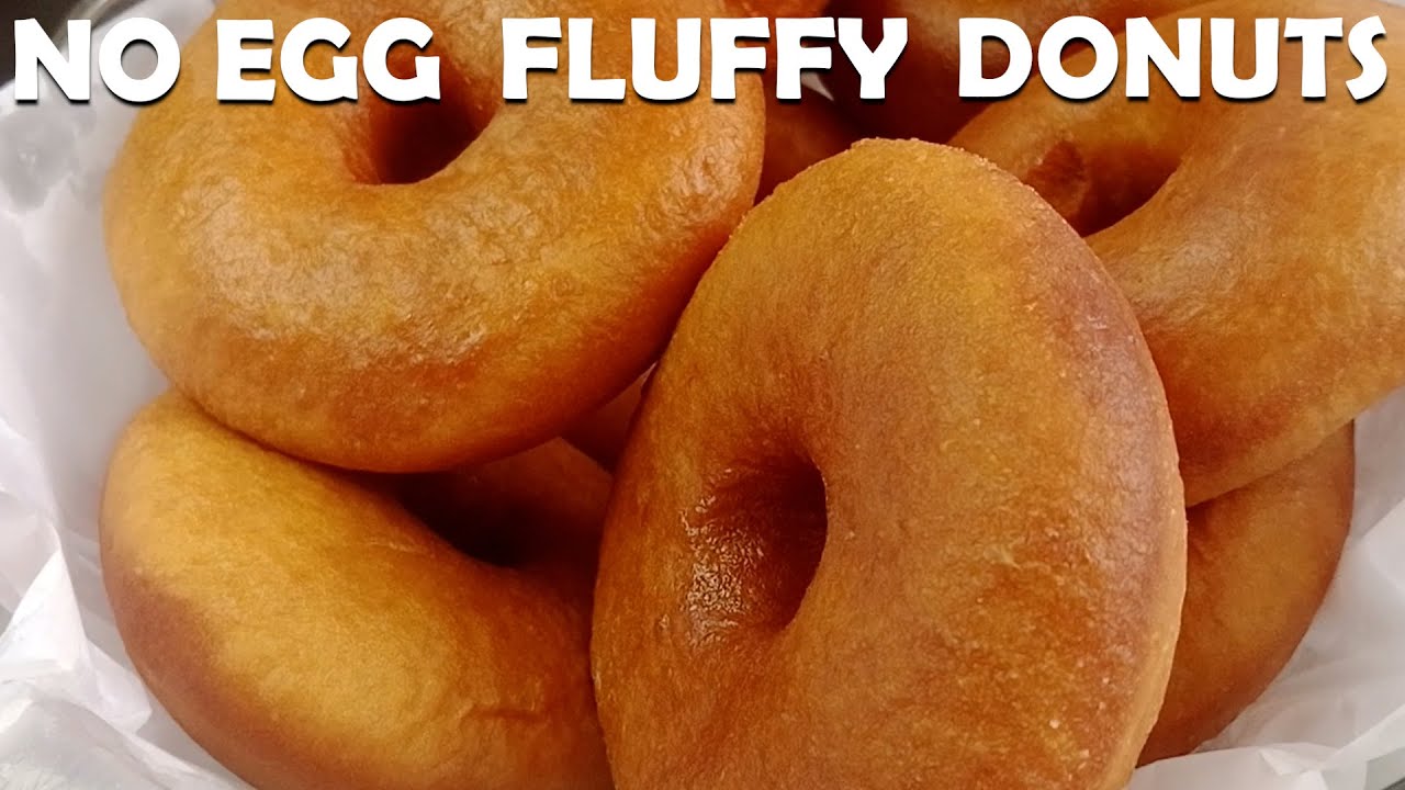 No Eggs! | Easy Recipe For Fluffy Soft Donuts | Homemade Donuts Recipe!