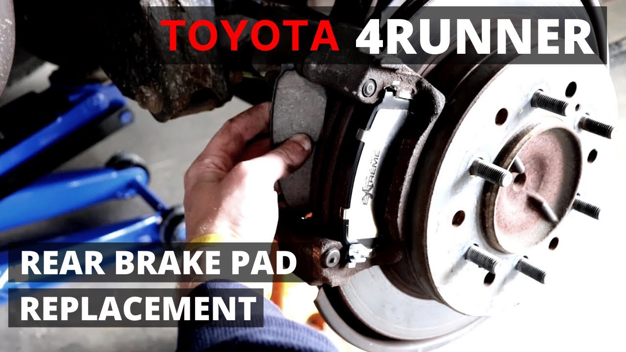 How To Replace Rear Brake Pads on a Toyota 4Runner
