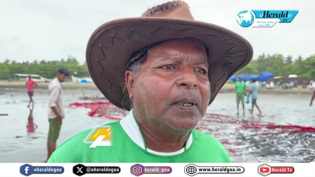 HARD WORK PAID OFF: Caranzalem fishermen net bumper catch after cleaning the beach