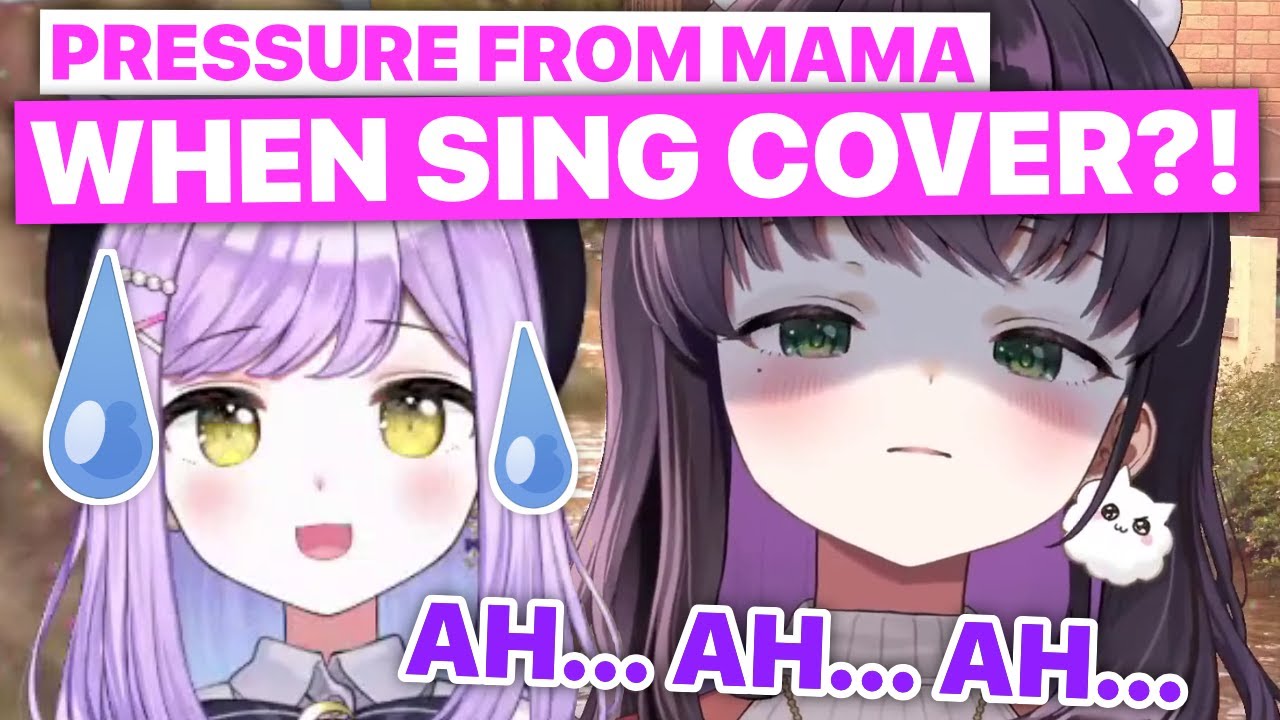 Shinomiya Runa Pressured By Her Mama To Sing Covers (Nishizawa 5mm & VSPO) [Eng Subs]