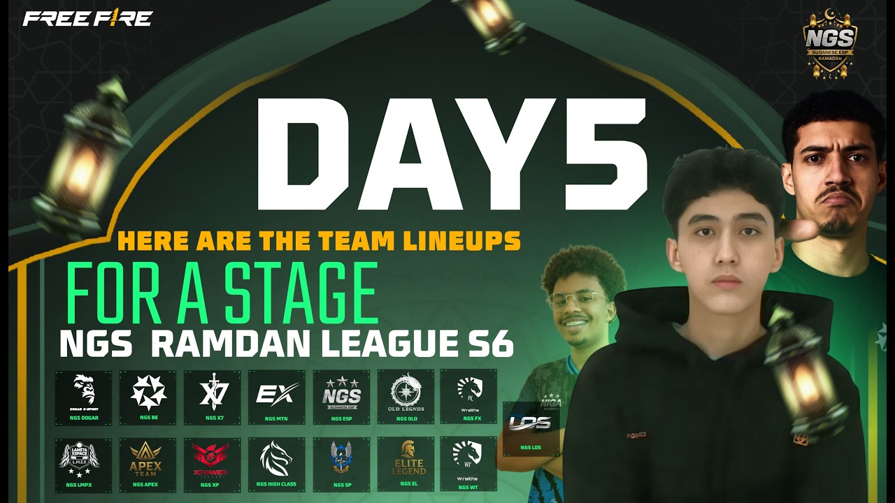 DAY 5 | NGS RAMADAN SEASON 6 🔥
