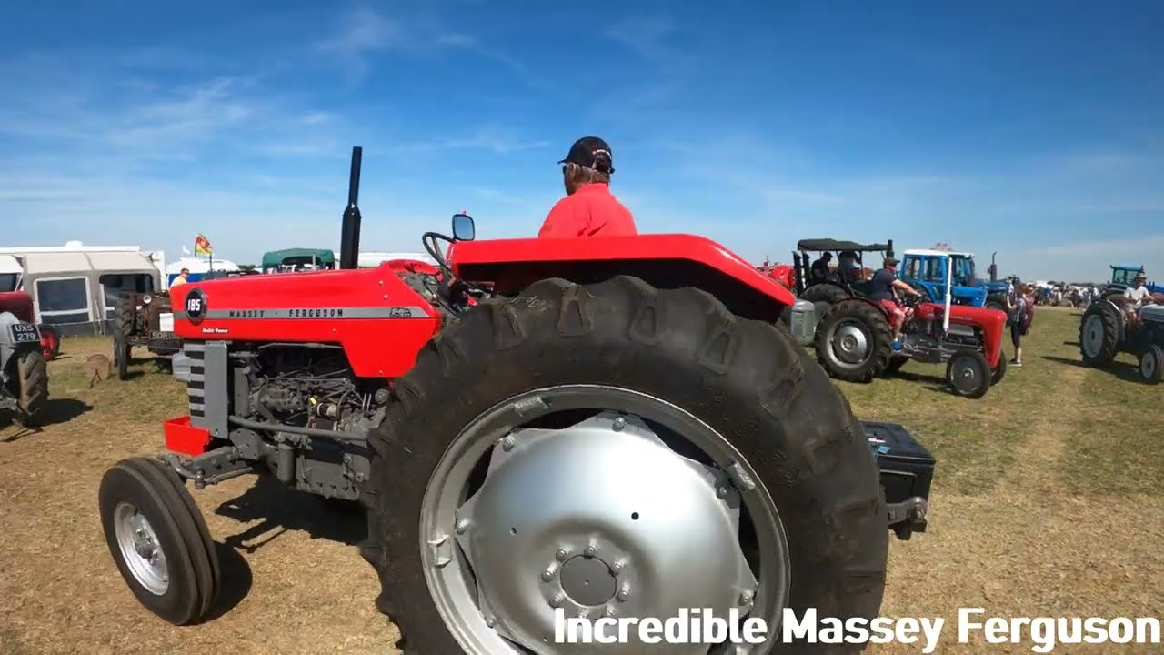 1975 Massey Ferguson 185 Multi Power 4.1 Litre 4-Cyl Diesel Tractor (75 HP)