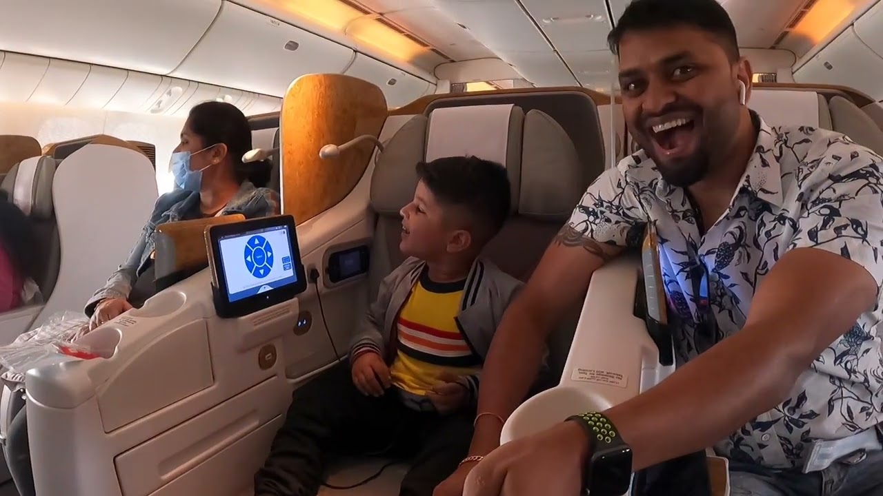Hyderabad to Canada Fun and Excitement Emirates Business Class
