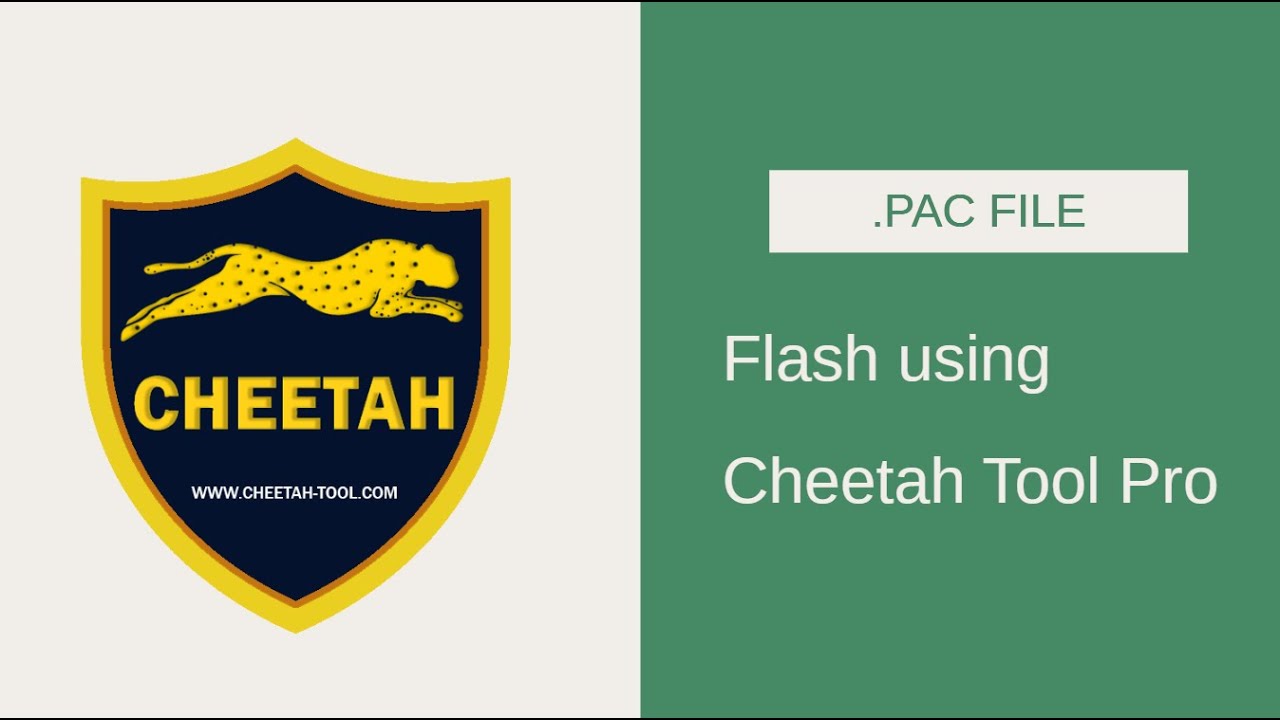 Как использовать Cheetah Tool Pro для прошивки Unisoc | Spreadtrum .pac