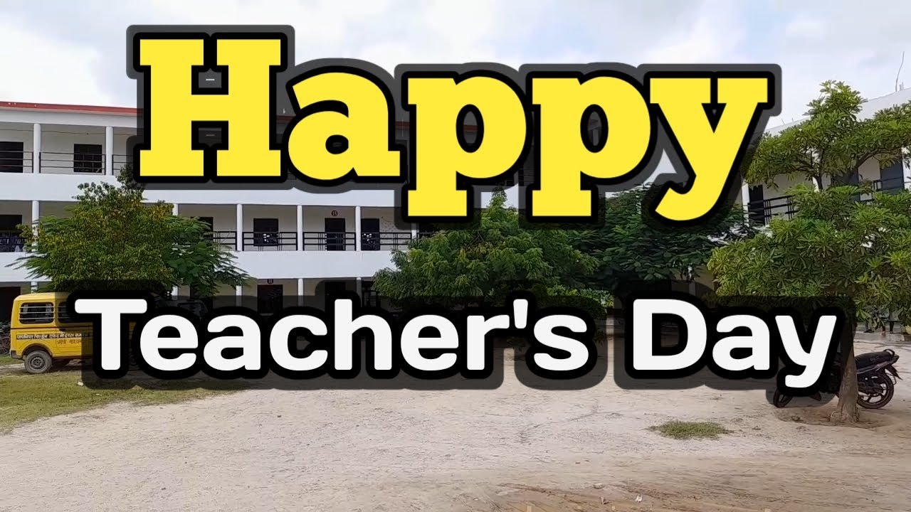 Happy Teacher's Day