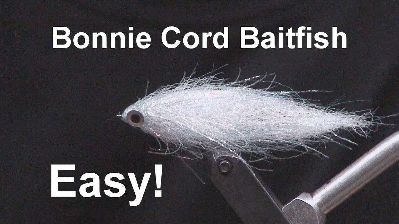 Fly Tying the Bonnie Cord Lame' baitfish