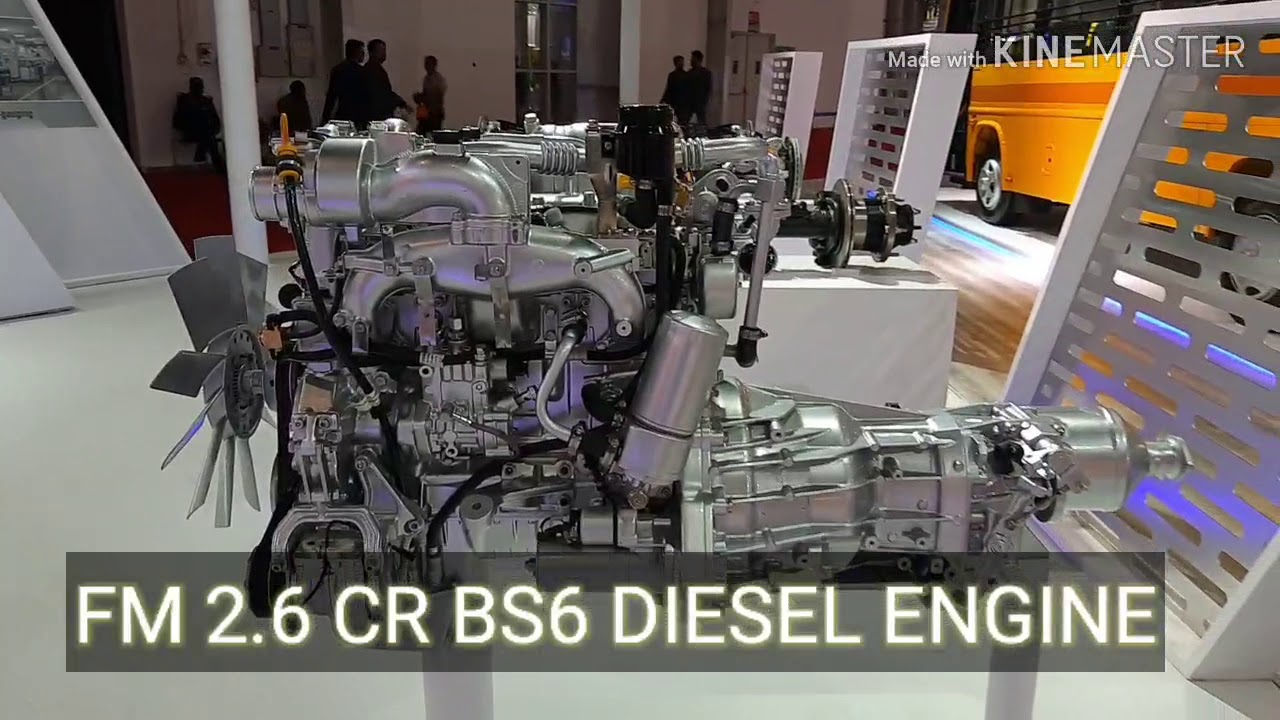 BSVI CRUISER,TRAX,GURKHA,TRAVELLER ENGINE| FM 2.6 CR BS6 DIESEL FROM FORCE MOTORS