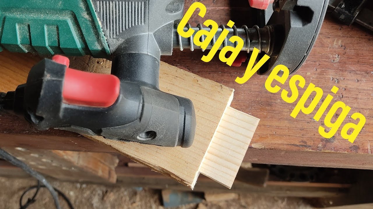 GUIA para hacer ESPIGAS con router o fresadora / ensamble caja espiga