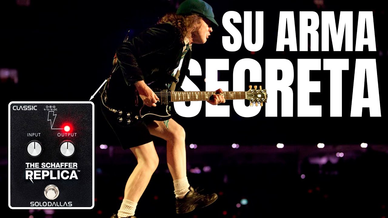 SoloDallas Schaffer Replica CLASSIC | Suena como Angus Young y AC/DC⚡ | Pedal Station