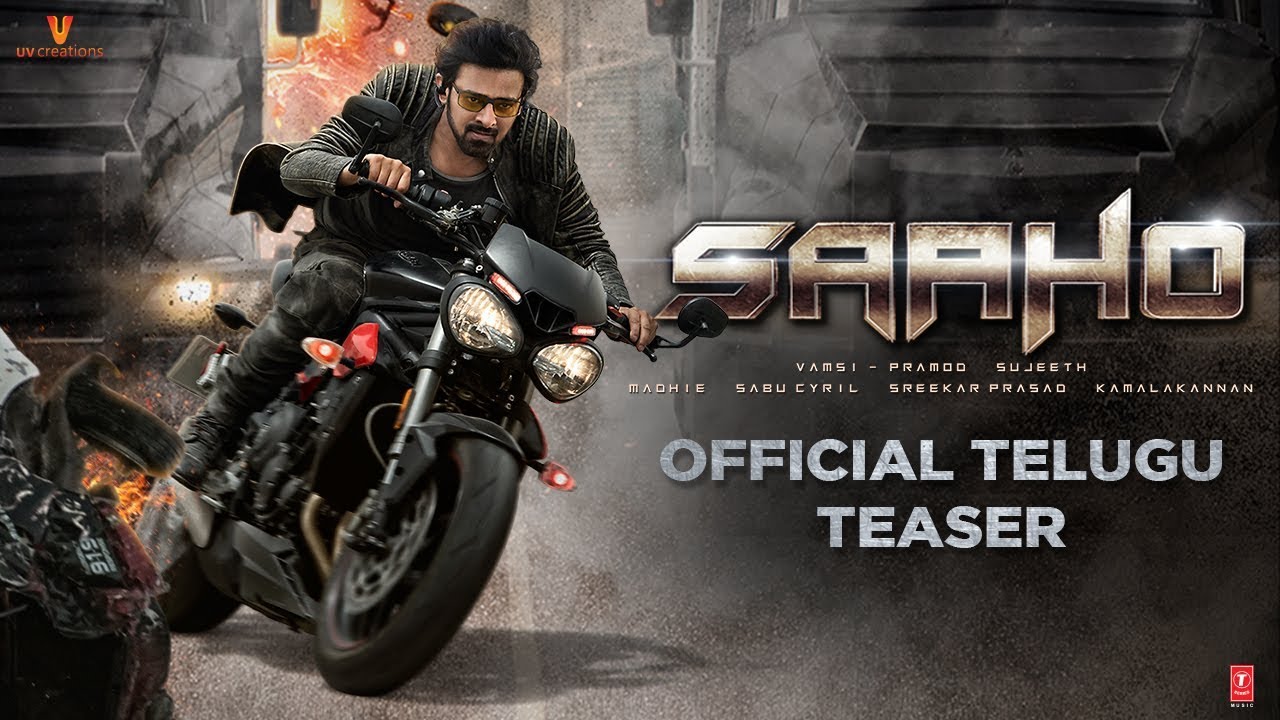 Saaho Official Teaser : Telugu | Prabhas | Shraddha Kapoor | Sujeeth | UV Creations | #SaahoTeaser