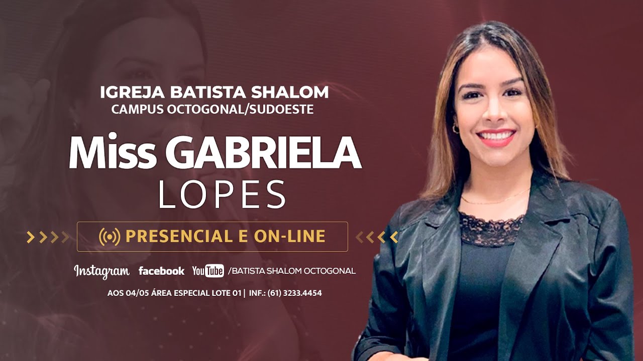 Batista Shalom Octogonal | 04-06-2021 | GABRIELA LOPES