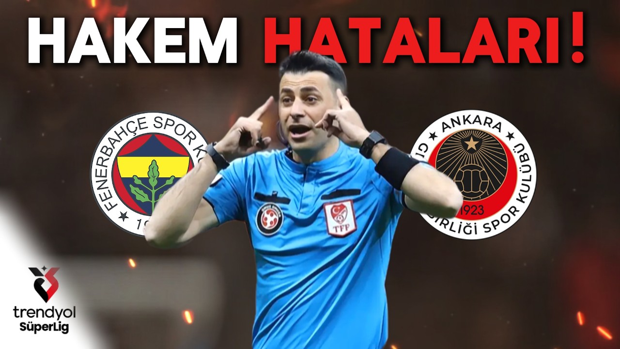 Kocaelispor - Fenerbahçe HAKEM HATALARI!