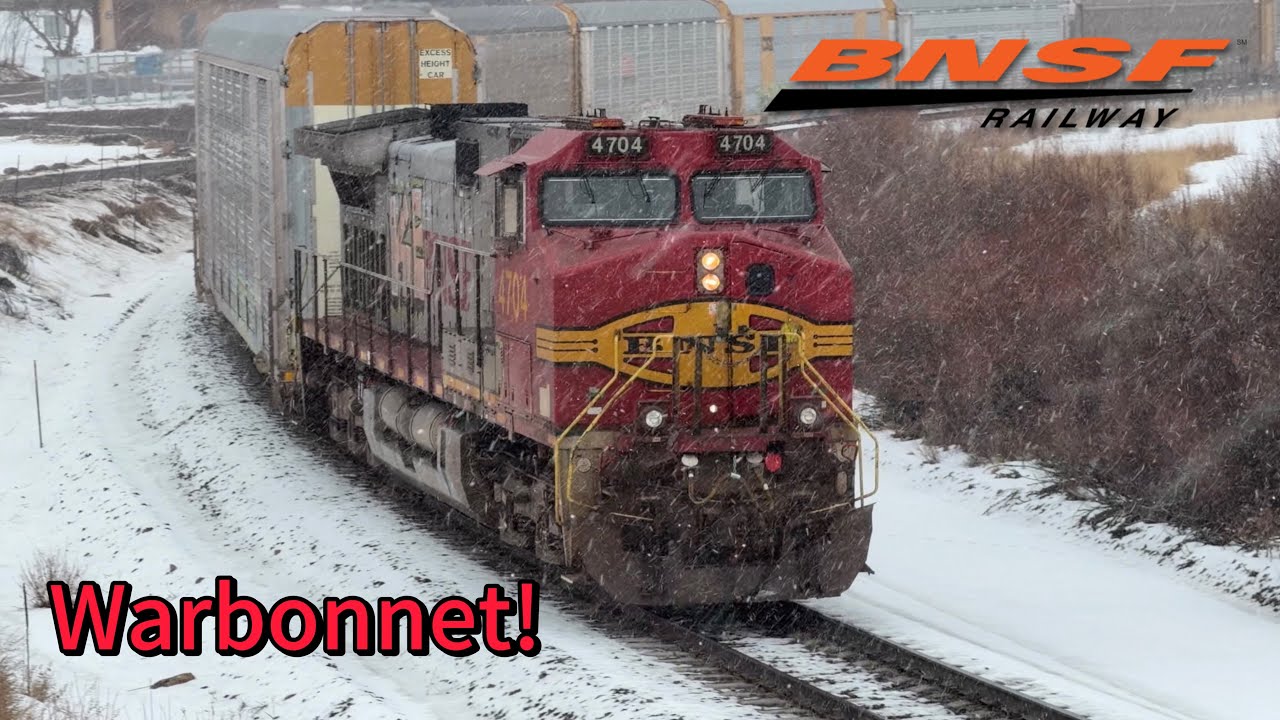 A Warbonnet, Montana Rail Link SD70ACe, And More on the Colorado Joint Line!