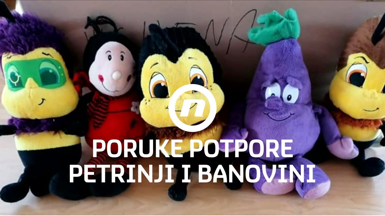 Poruke potpore i donacije za potresom razrušenu Petrinju i Banovinu