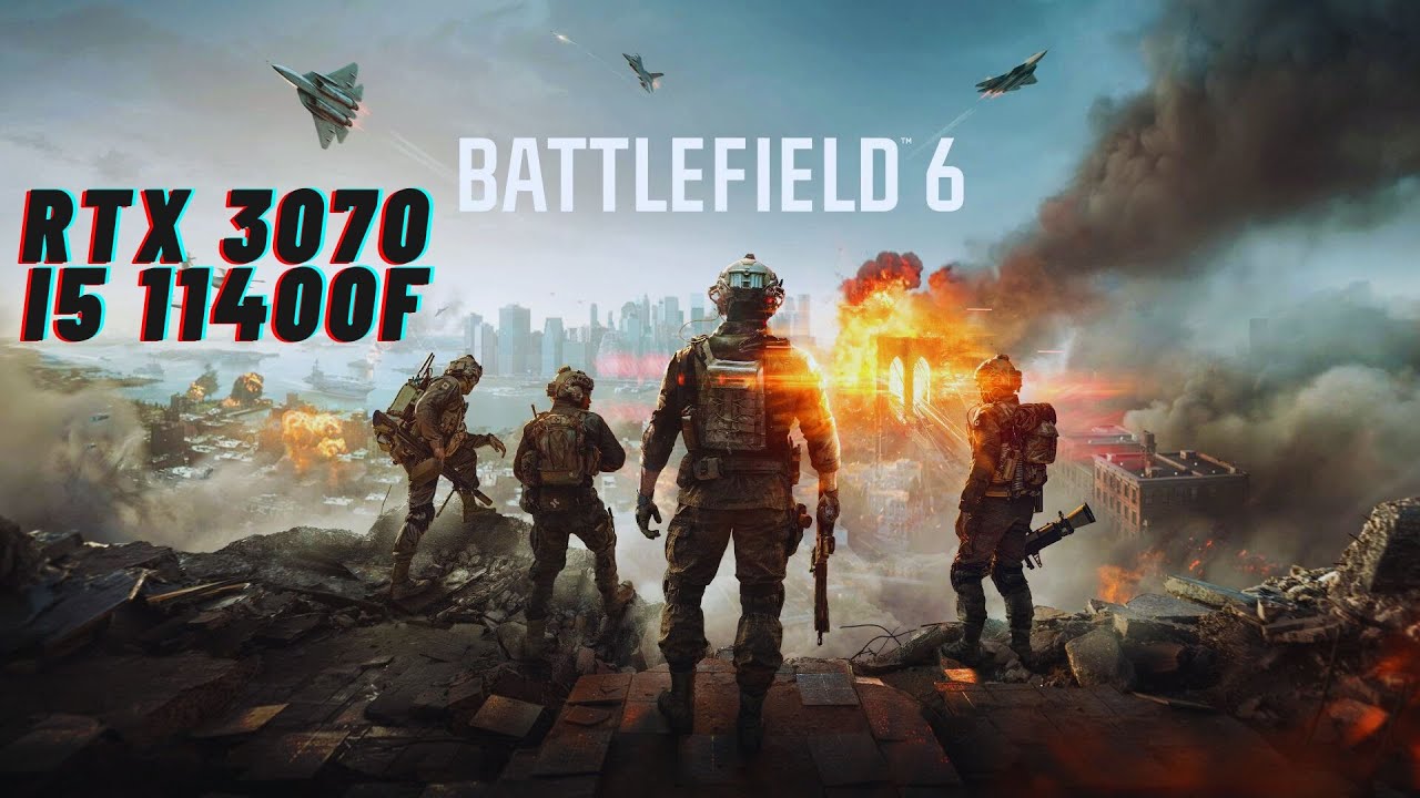 Battlefield 6 BETA en PC 🔥 | i5 11400F + RTX 3070 + 16GB RAM | Prueba de Rendimiento.