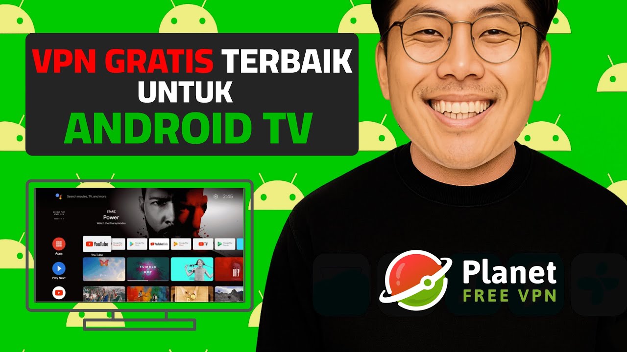 Android TV: VPN Gratis Terbaik 2026 (Netflix/YouTube/Disney+)