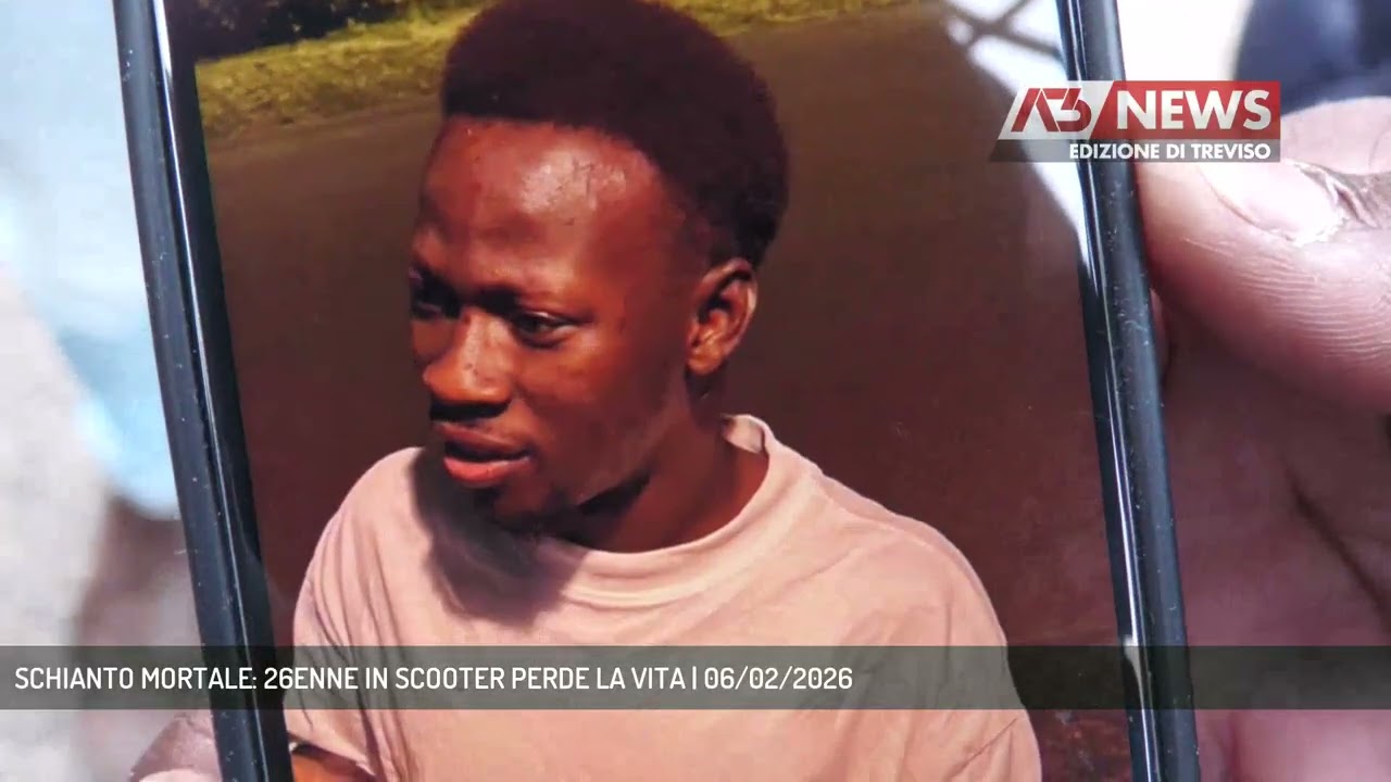 SCHIANTO MORTALE: 26ENNE IN SCOOTER PERDE LA VITA | 06/02/2026
