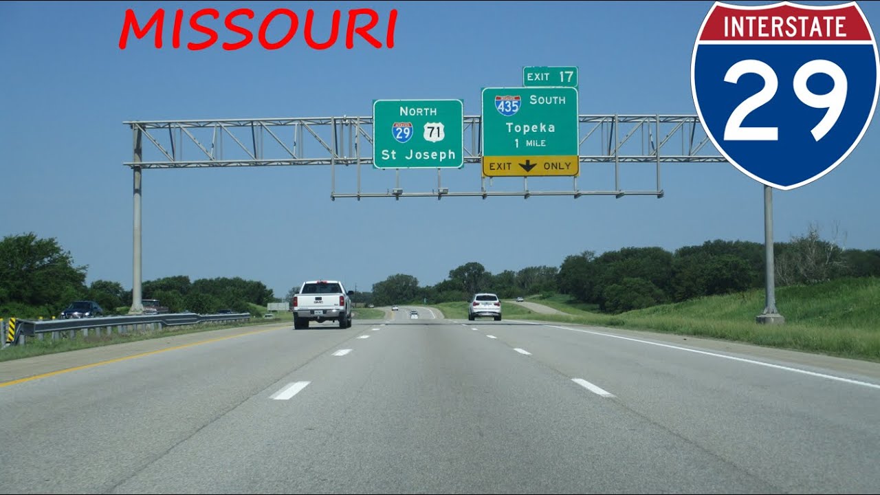 Interstate 29 - Missouri northbound [FULL LENGTH VIDEO]