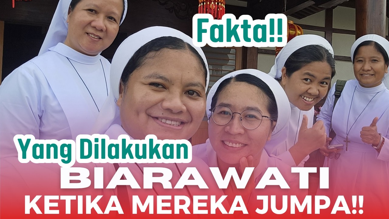 TAK DISANGKA, TAK DIDUGA!! TERNYATA BEGINI PARA BIARAWATI INI KALAU BERJUMPA 😱😱