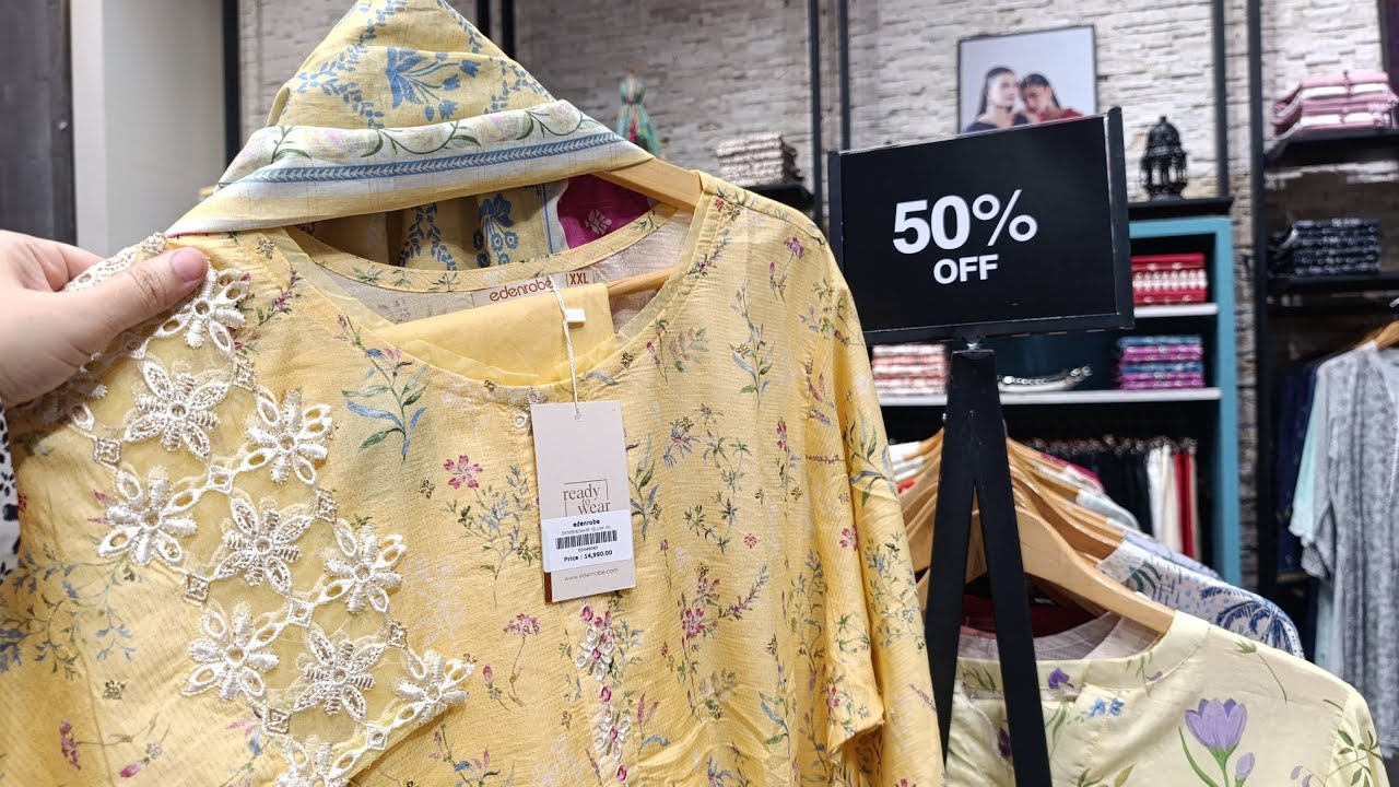 Edenrobe Flat 50%Off Sale♥️Edenrobe Summer Sale 2025♥️ Edenrobe 