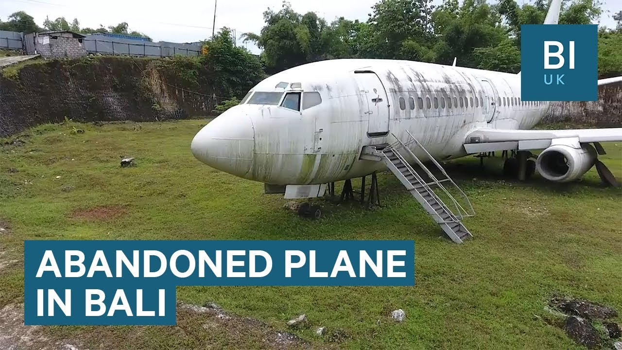 Bali's mysterious abandoned plane that's now a tourist attraction