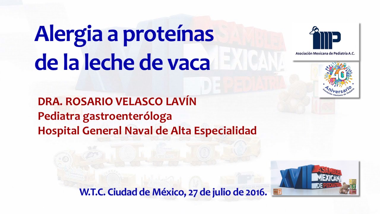Alergia a proteínas de la leche de vaca