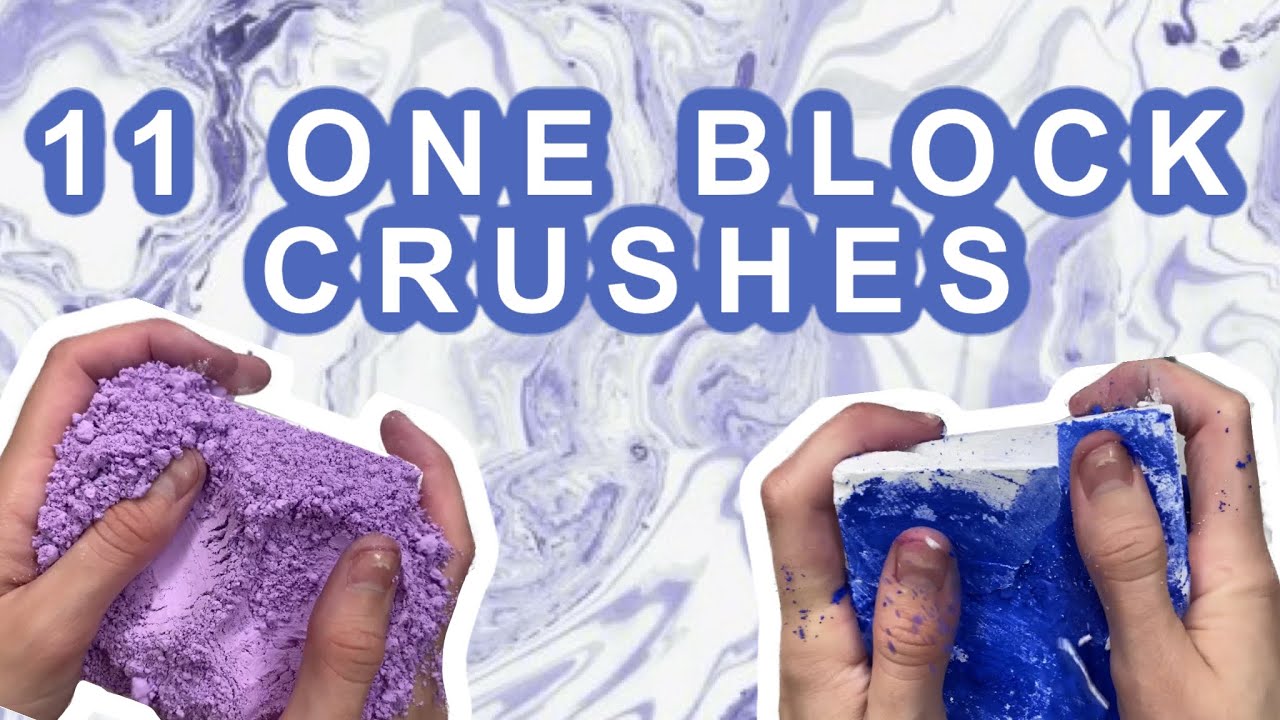 11 ONE BLOCK CRUSHES | ADER GYM CHALK | DETERGENT, HOLI POWDER, CORNSTARCH