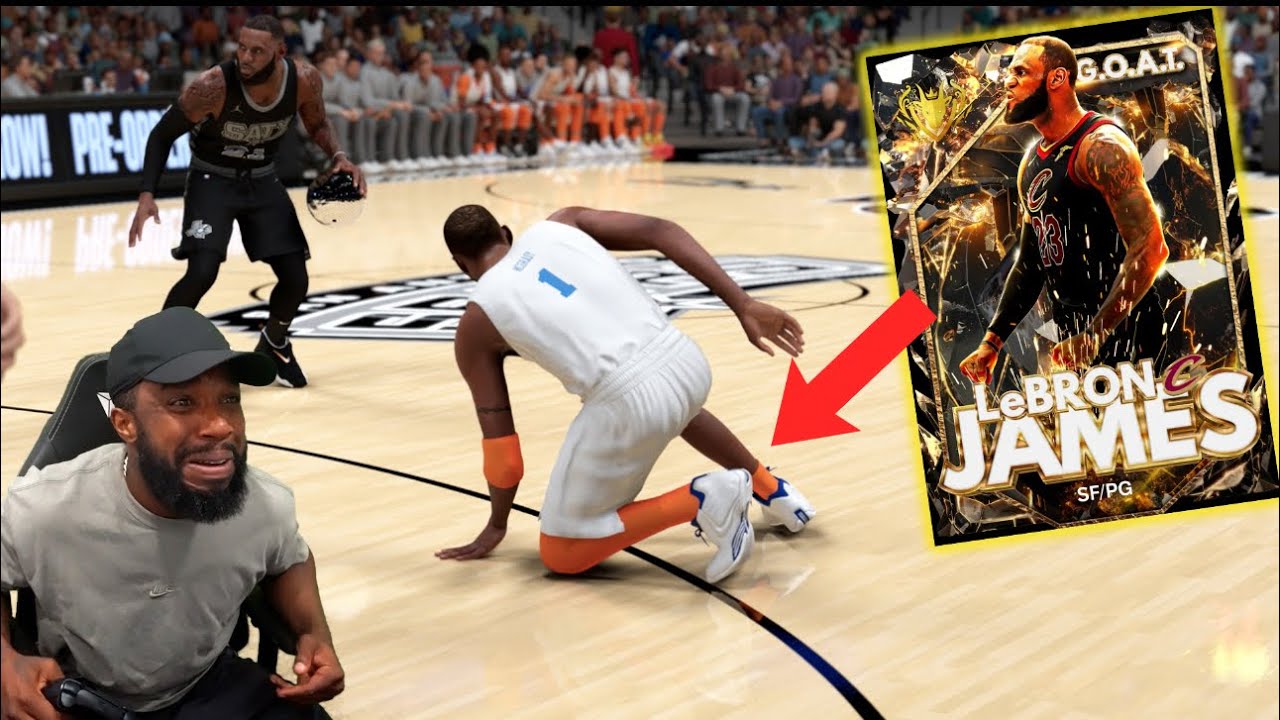 HIS GOAT LEBRON BROKE MY ANKLES & IT WAS EMBARRASSING