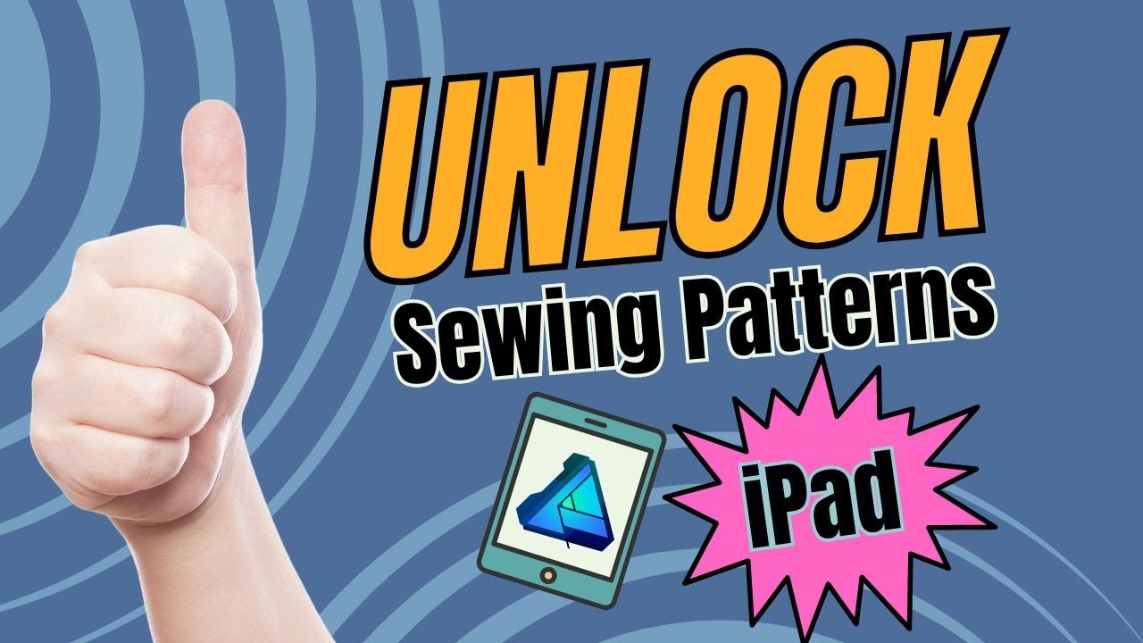 Password needed? Do THIS! (Affinity Designer iPad for Sewing Pt2)