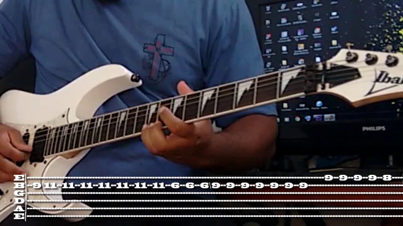 video aula de guitarra galileu fernandinho como tocar galileu na guitarra