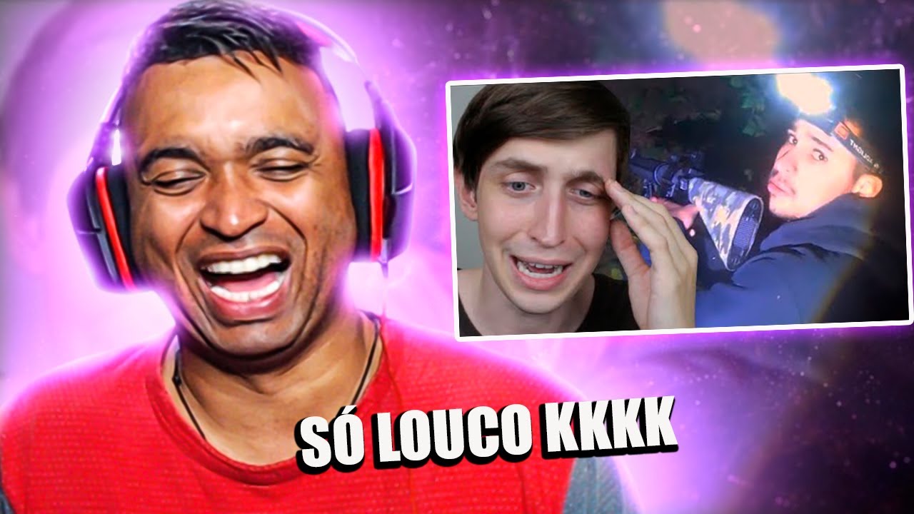 REACT | 3 marmanjo caçando fantasmaKKKKKKKK