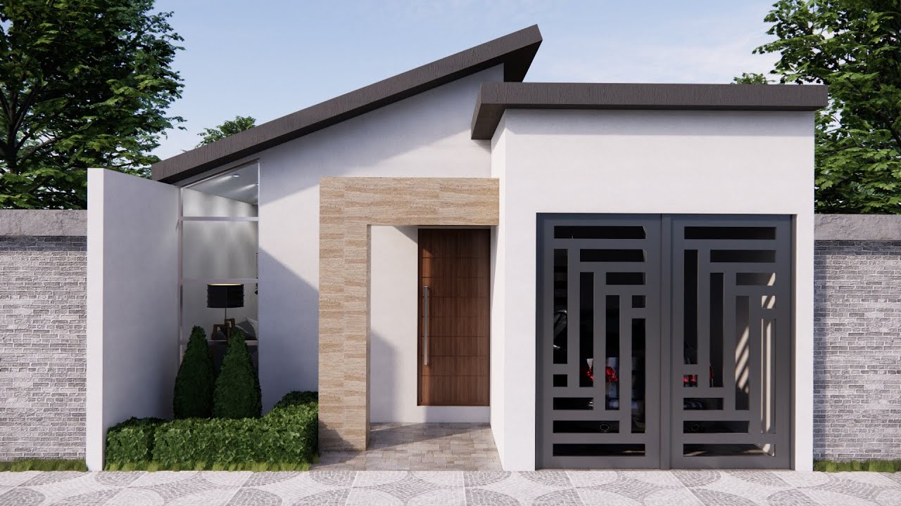 CASA de 7X15 ELEGANTE con SALÓN en DOBLE ALTURA