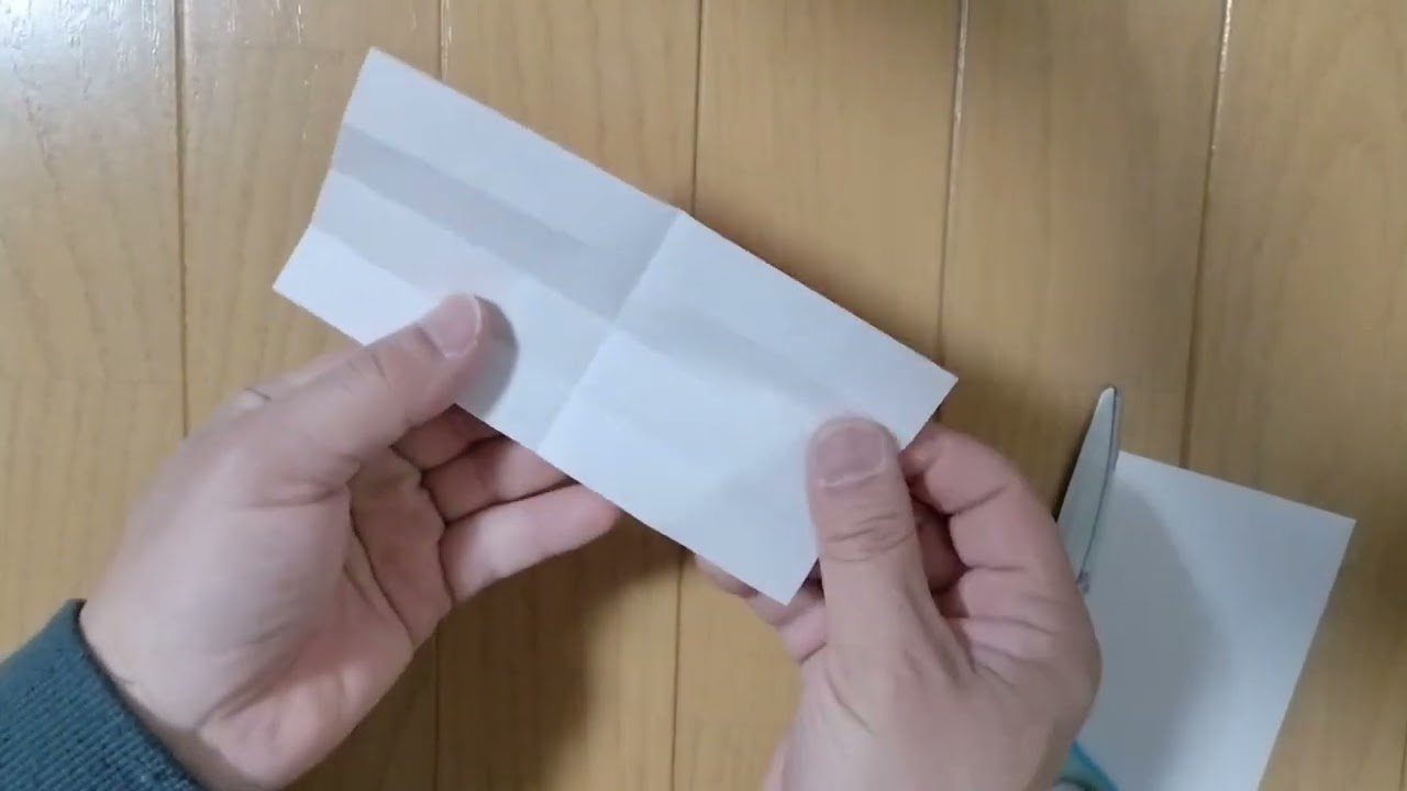 簡単折り紙工作シリーズ、プロペラを作ってみました、親子で、じじばばと孫で作ってください＃簡単折り紙＃工作
