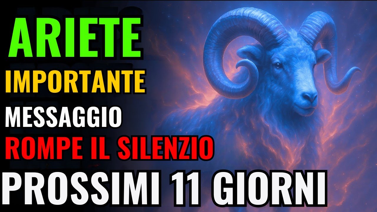 ♈ ARIETE — IL SILENZIO STA ROMPENDO: UN MESSAGGIO POTENTE ARRIVA NEI PROSSIMI 11 GIORNI 🔥!