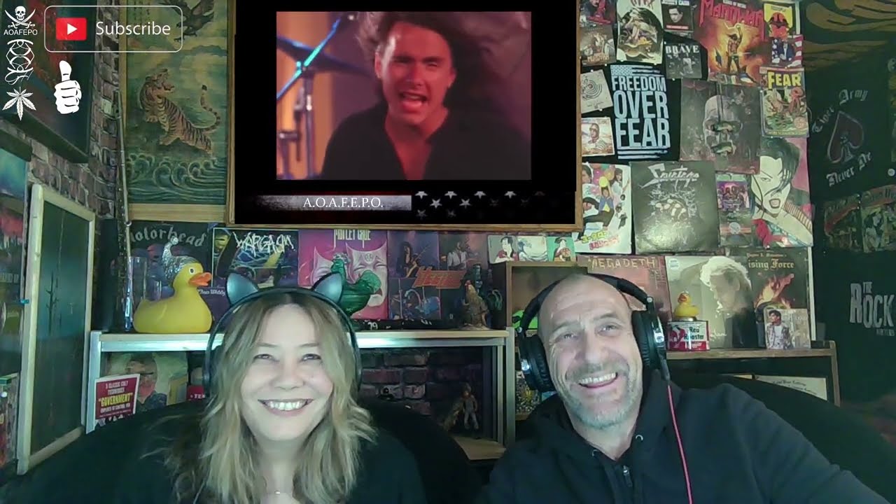 Angra - Time (Official) - Reaction with Rollen & Angie