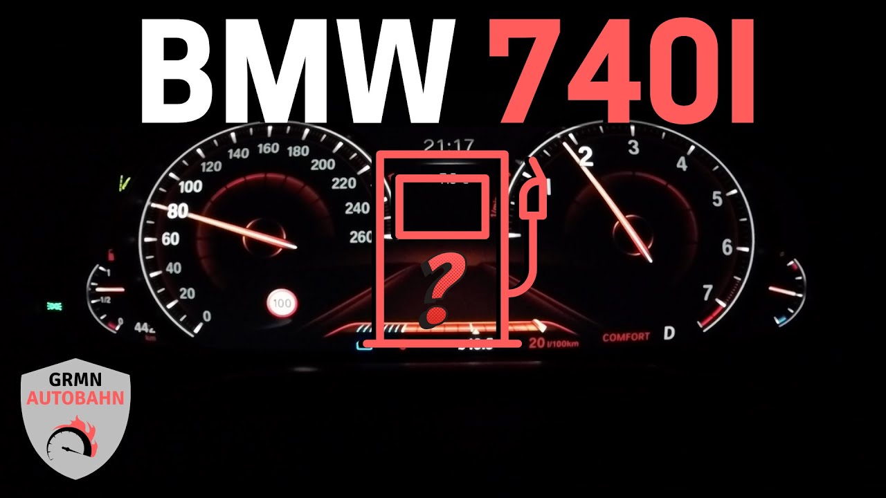 BMW 740i G11 FUEL CONSUMPTION TEST