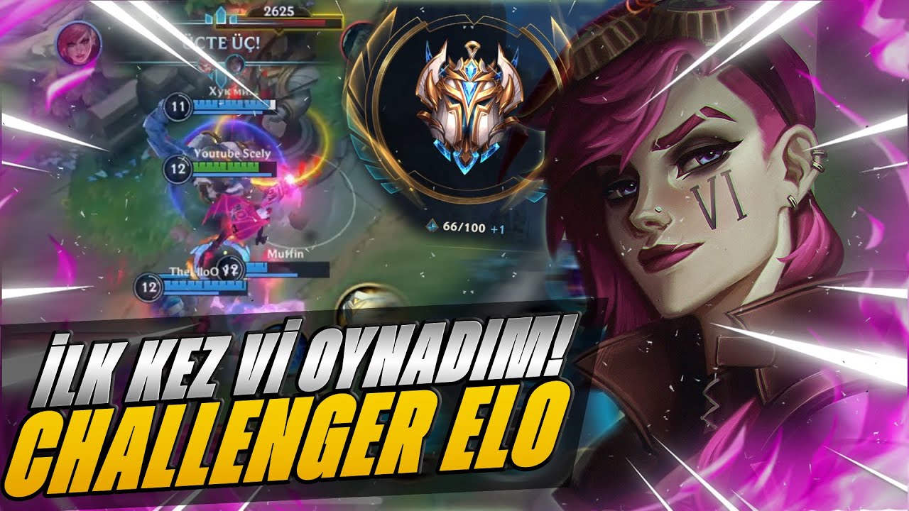 CHALLENGER ELODA Vİ OYNUYORUM !! - Wild Rift
