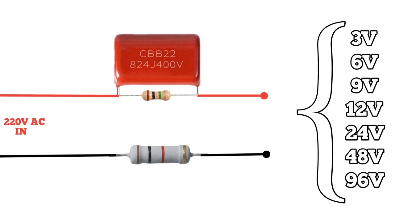 How To Make Led Driver Circuit All Volt 3v 6v 9v 12v 24v / Use IN4007 Diode 