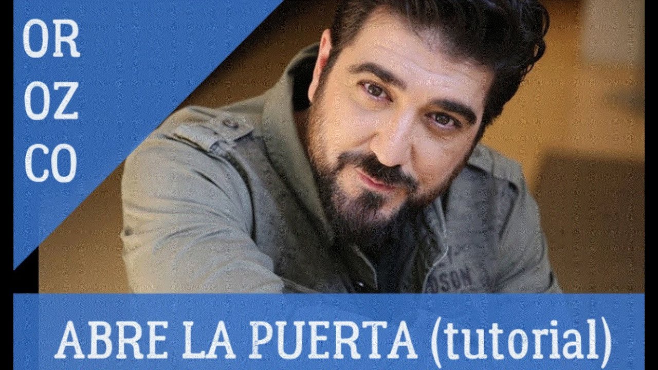 Como tocar ABRE LA PUERTA - Antonio Orozco (Triana) - Escuela de Música Antonio Moreno (Móstoles)