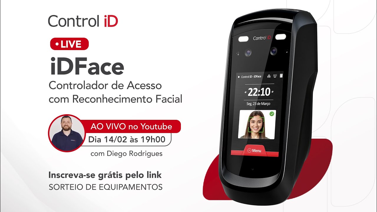 Webinar iDFace - Controle de acesso com reconhecimento facial
