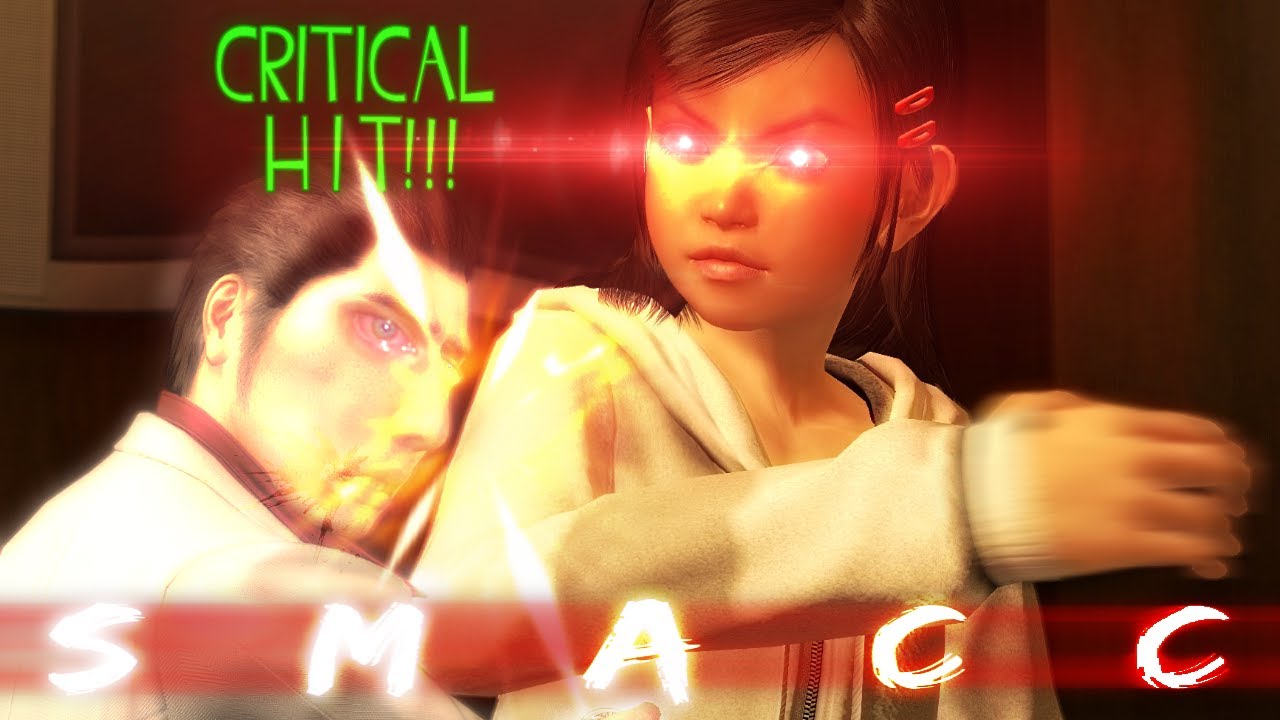 Yakuza Kiwami but Haruka slaps Kiryu (REAL)