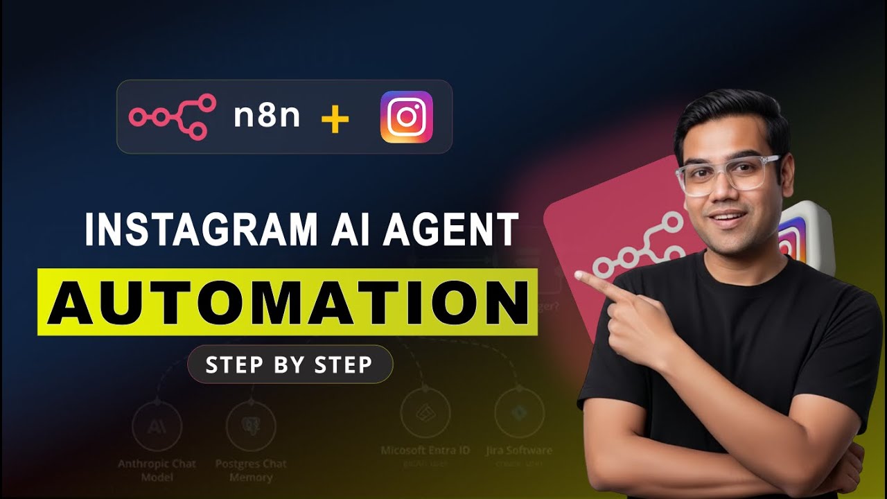 How to Built an AI Agent for Instagram | How to Automates Instagram Posting with AI | n8n Automation