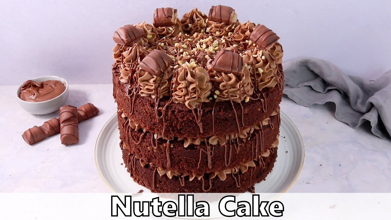 Nutella Cake Recipe