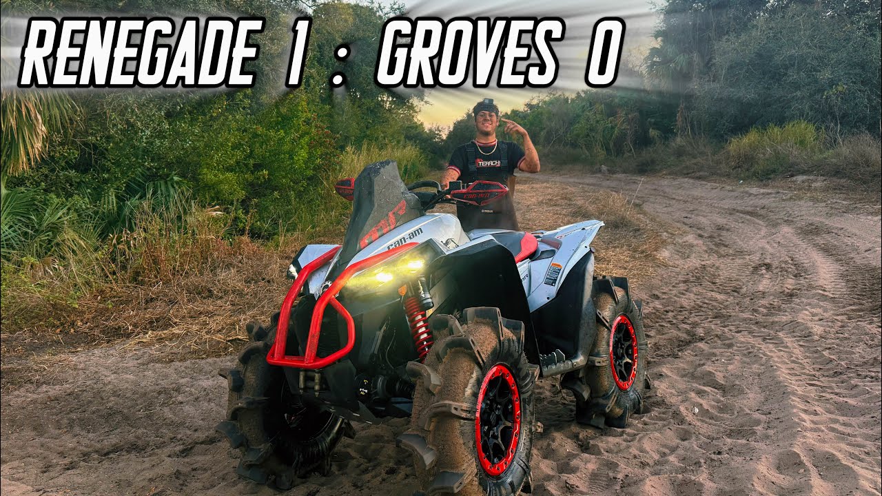 Can Am Renegade 1000 Vs Canaveral Groves!! (Can Am’s Gone Wild!!)