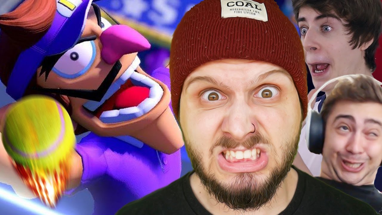 EU NUNCA PERDI NESSE JOGO! | Mario Tennis ft. Alanzoka e Cellbit