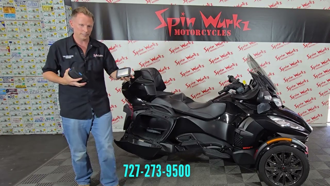 2016 Can-Am Spyder RT Limited Dark for sale at SpinWurkz 727-273-9500