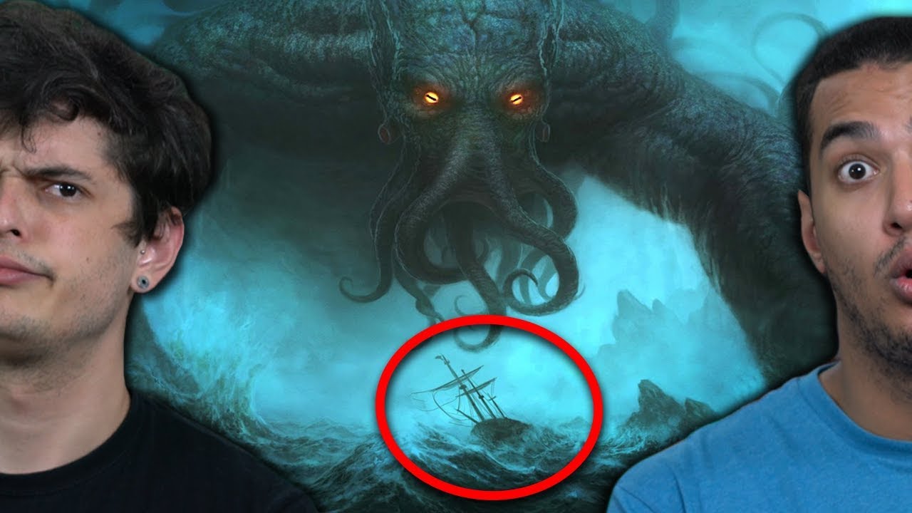 KRAKEN, O GIGANTESCO MONSTRO MARINHO !!