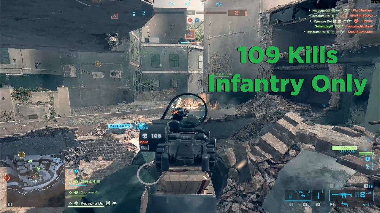 109 Kills on Escalation Battlefield 6 Season 2 (Infantry Only)