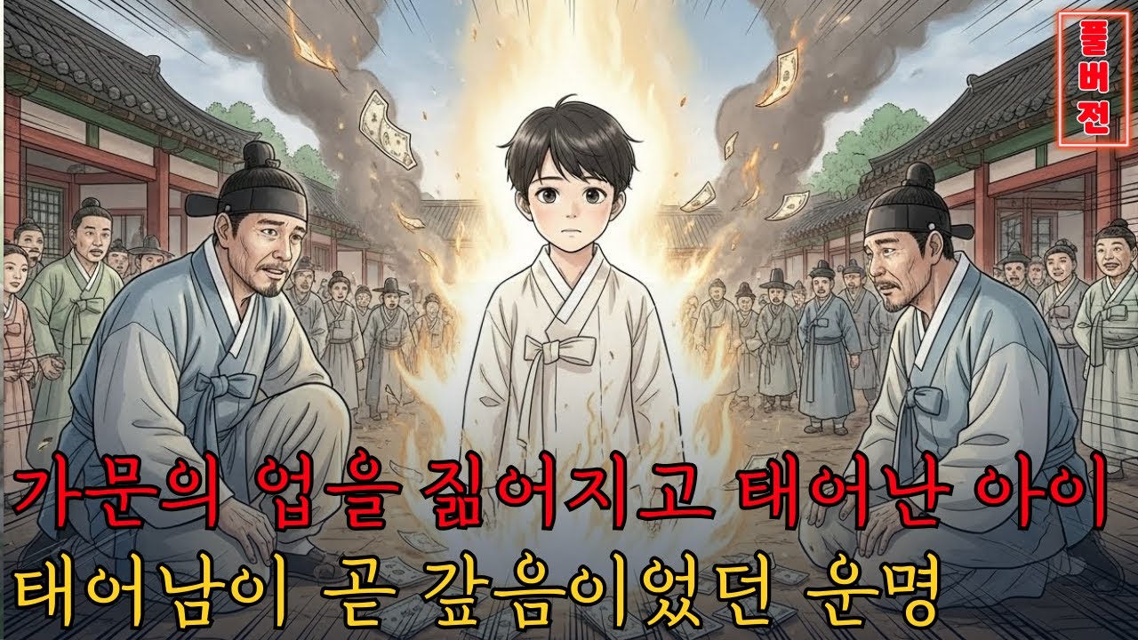가문의 업을 짊어지고 태어난 아이, 태어남이 곧 갚음이었던 운명. #조선왕조 #야담 #설화 #전설 #감동적인 이야기